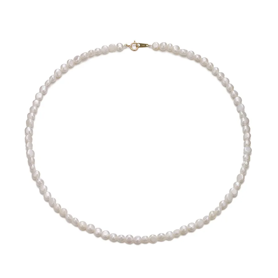 14k Diana Pearl Choker Necklace