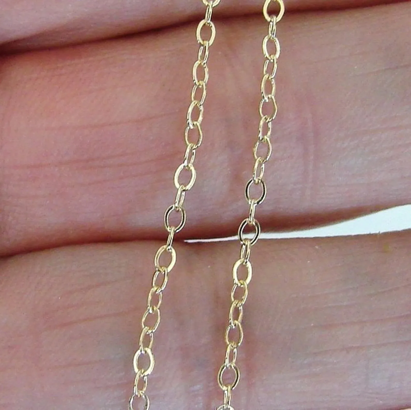 14K GF Cable Necklace 24'