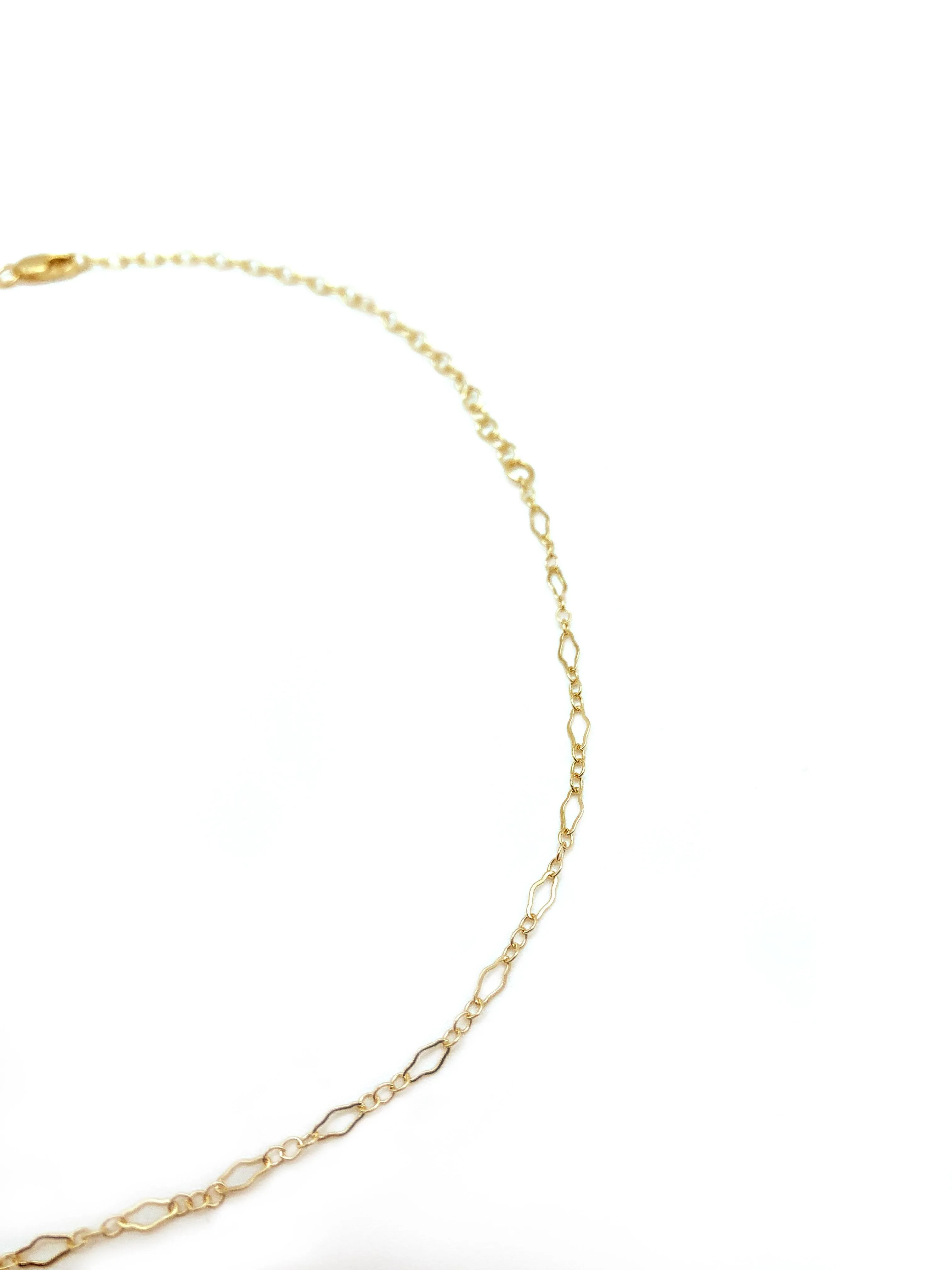 14k Gold Aries Choker