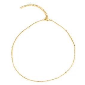 14k Gold Satellite Choker