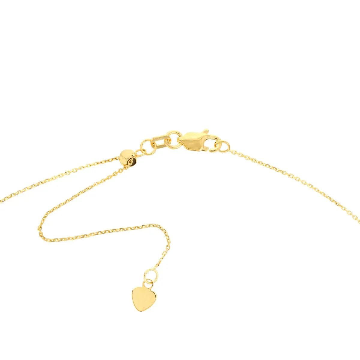 14K Yellow Gold Script Mama Adjustable Choker