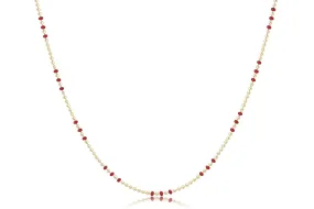 15" Choker Hope Joy - Red