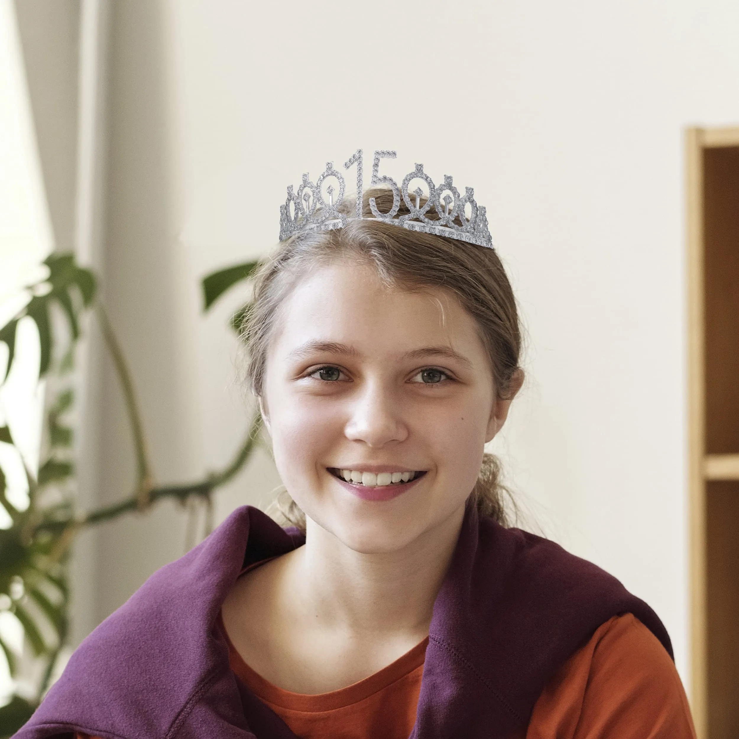 15th Birthday, 15th Birthday Gifts for Girl, 15th Birthday Tiara and Sash, 15th Birthday