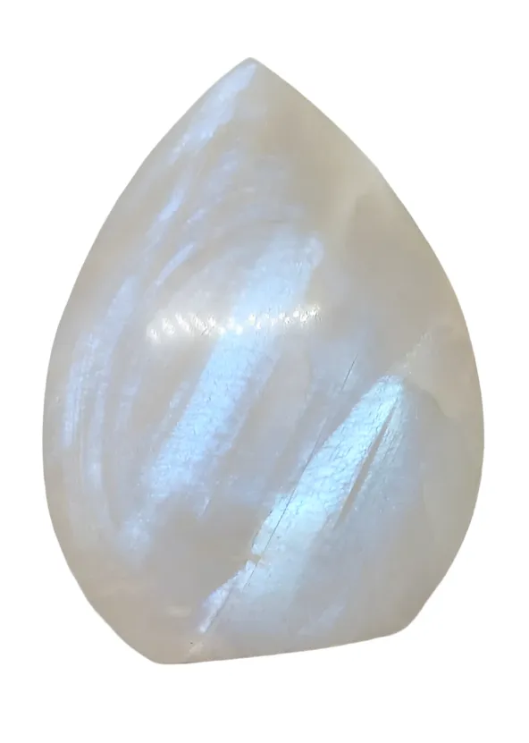 183G Moonstone Crystal Teardrop Point