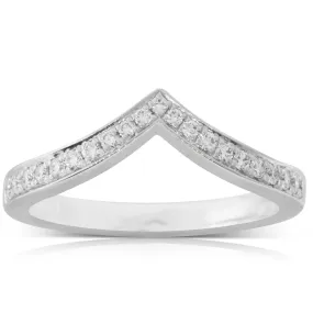 18ct White Gold Diamond Tiara Band