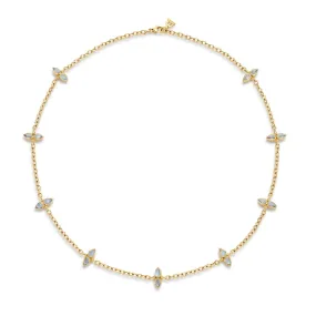 18K Dynasty Moon Longchain Necklace