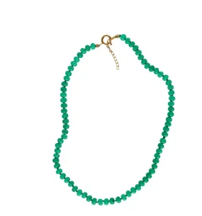 18" Genuine Jade Candy Necklace