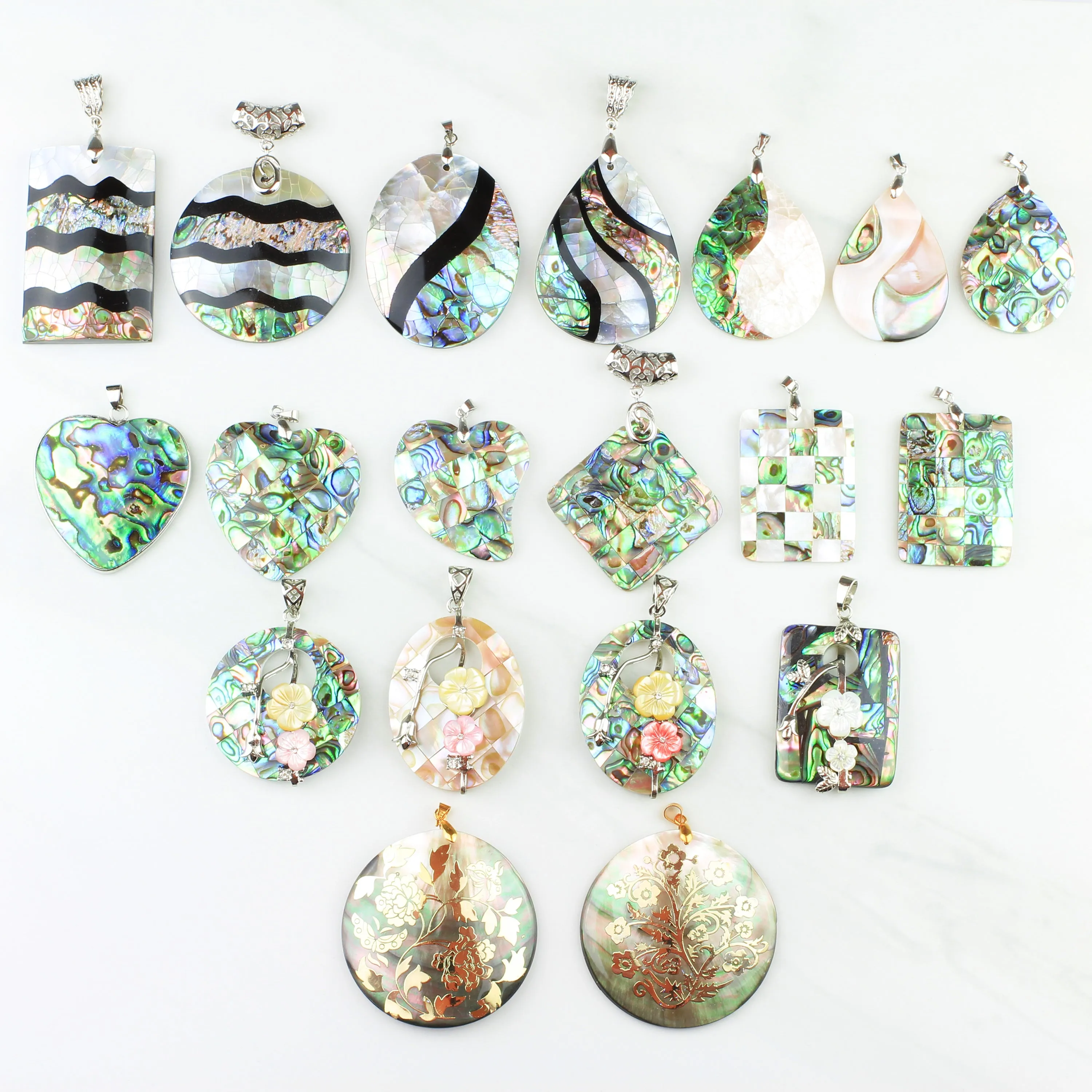 Abalone Shell Necklace, Wholesale Price