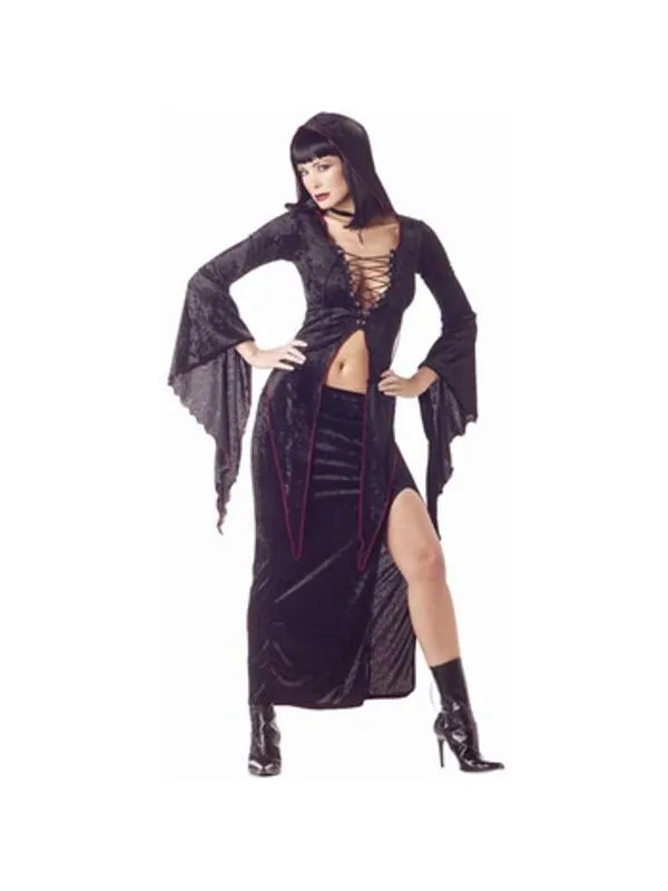 Adult Black Maiden Of Darkness Costume