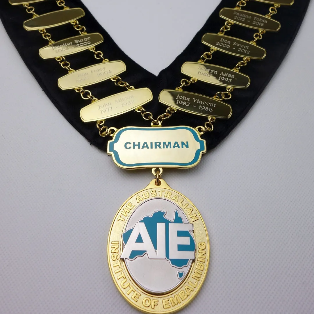 AIE Chairman Chain of Office & Pendant