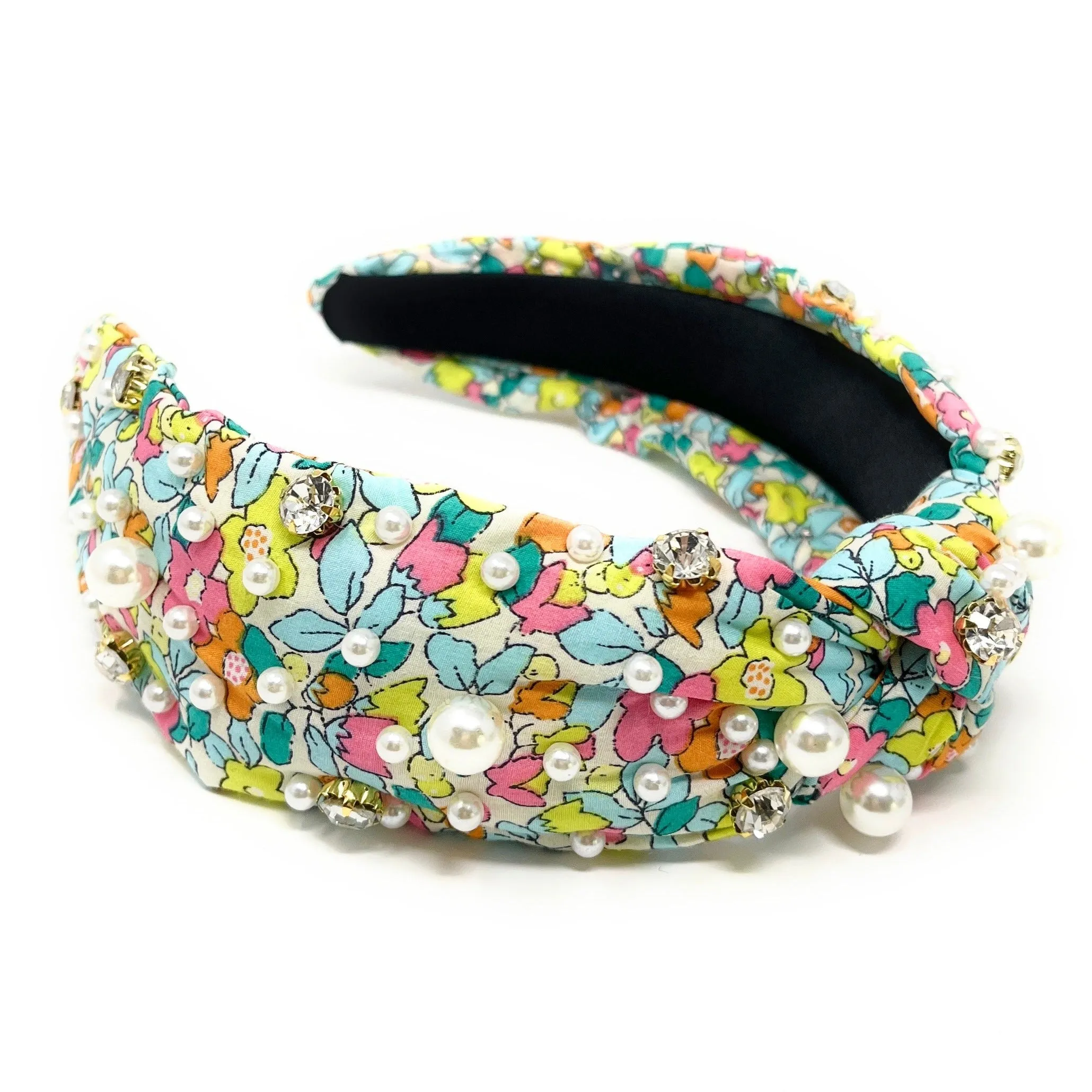 Alaia Knot Jeweled Headband