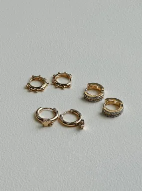 Alizzi Earring Pack Gold