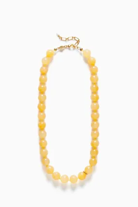 Anni Lu Ball Necklace - Lemonade