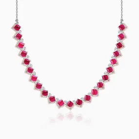 Anushka's Royal Pink Necklace