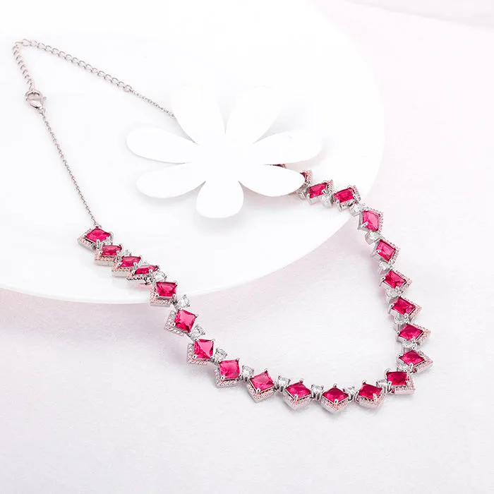 Anushka's Royal Pink Necklace