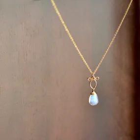 Arabella - Moonstone, 14k Gold Filled Necklace