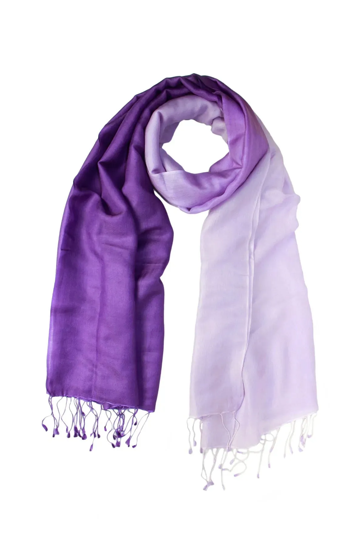 Arielle Summer Ombre Cashmere Pashmina Scarf