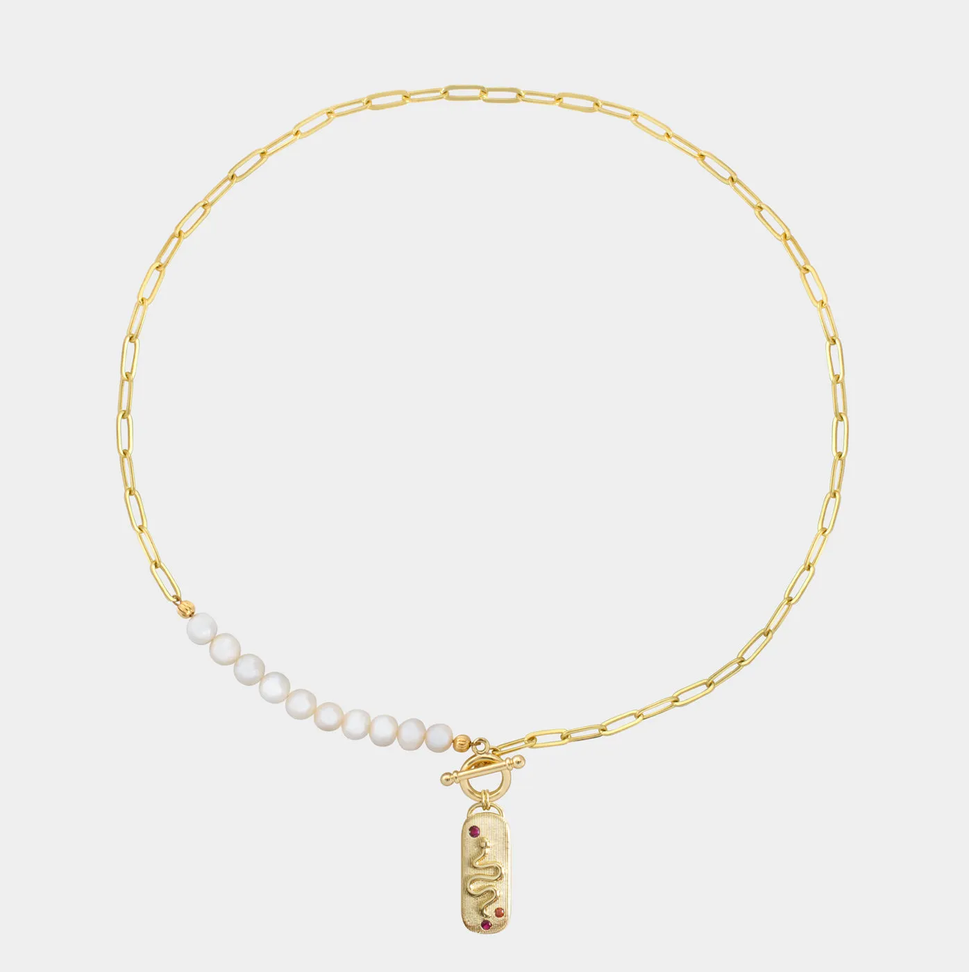 Asha Petite Pearl Necklace