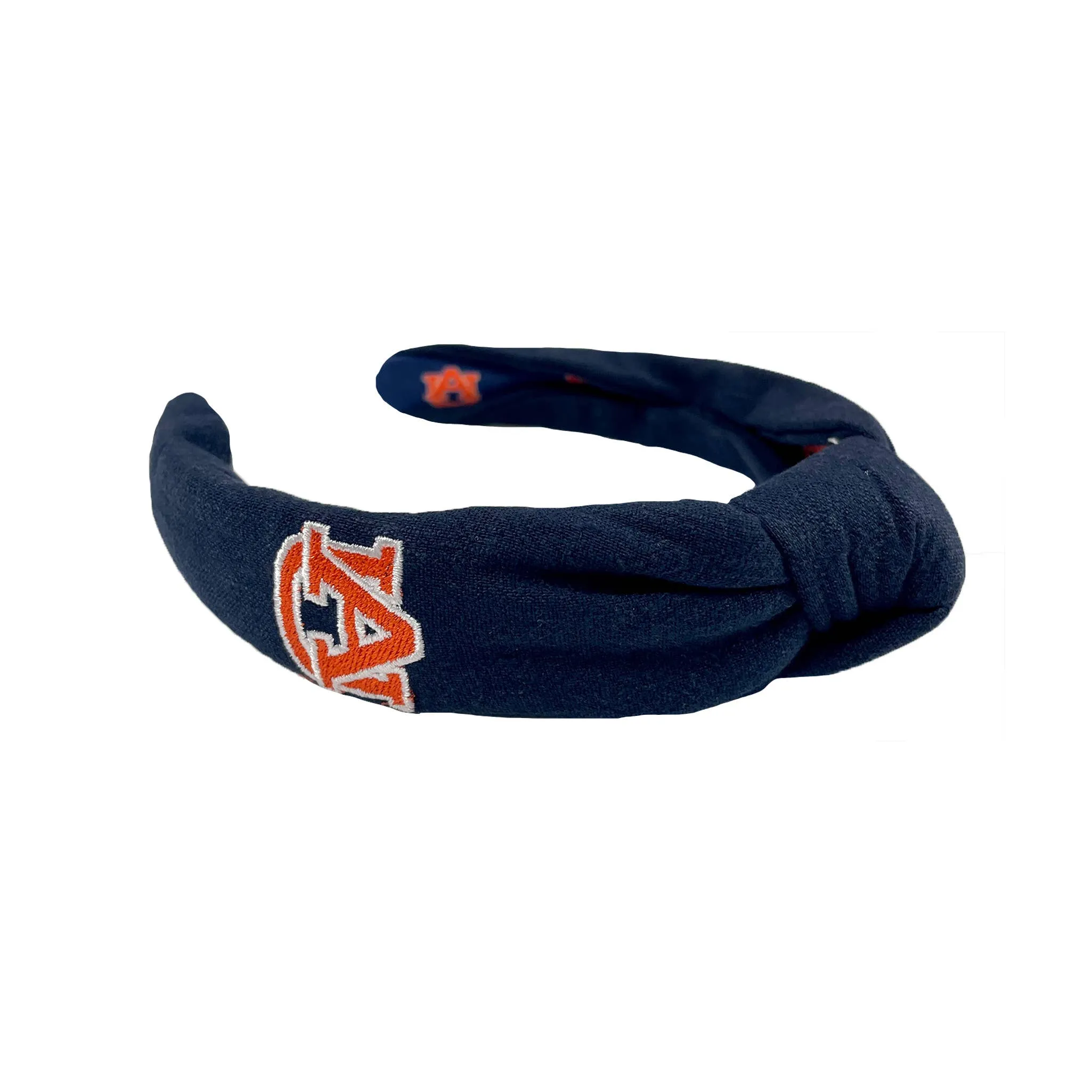 AUBURN COLLEGIATE KNOTTED NAVY HEADBAND