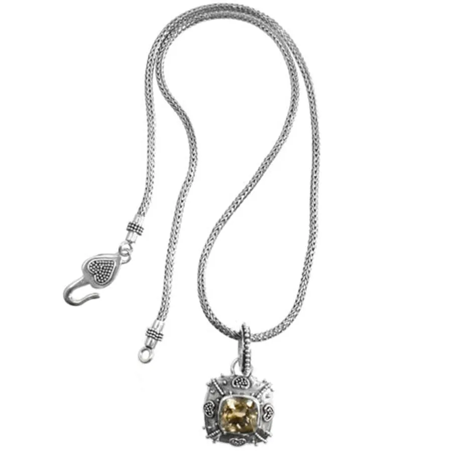 Bali Citrine Java Necklace