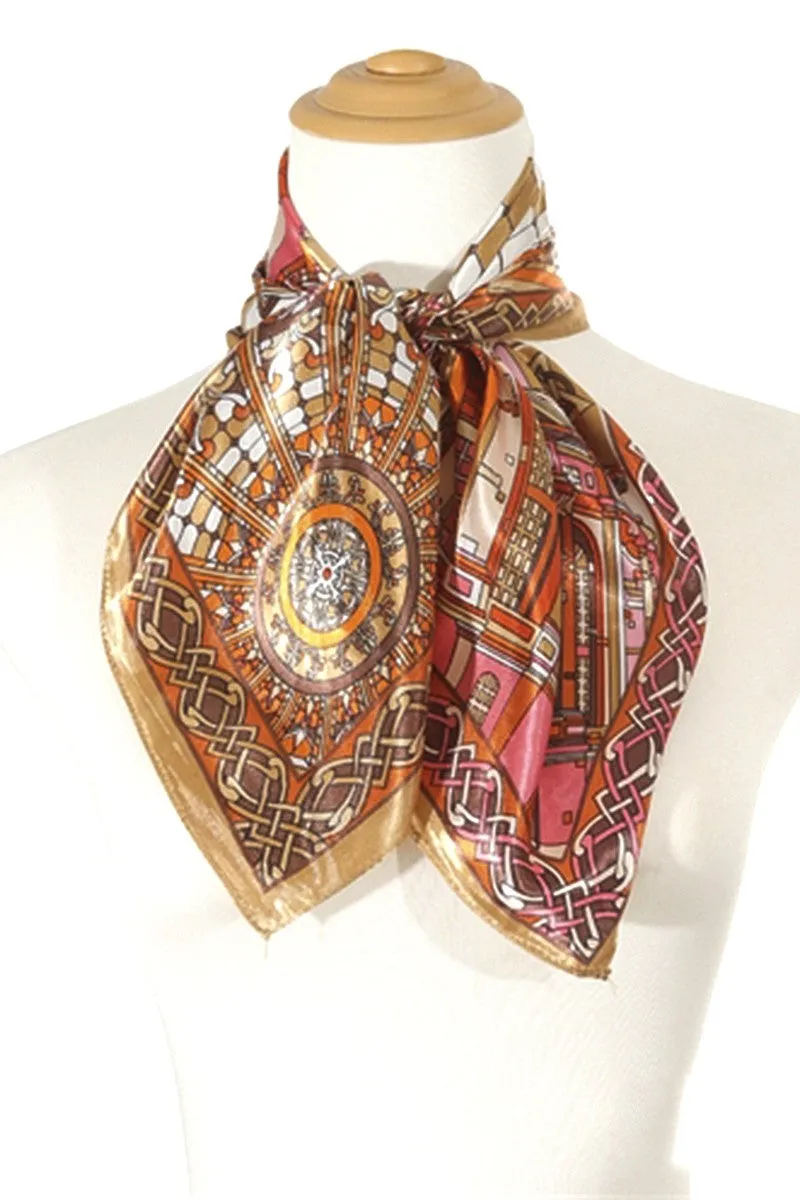 BAROQUE SILK SCARF