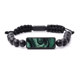 Bead ResinArt Bracelet - Fred (Dark Green, 589092)