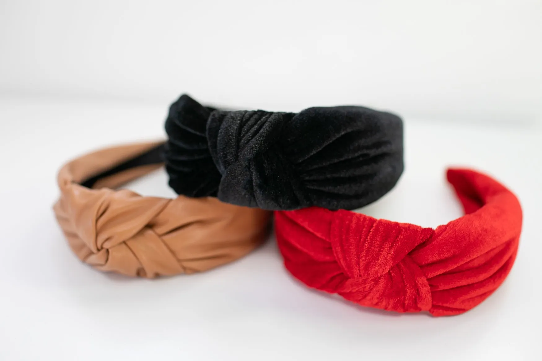 Black Velvet Knotted Headband │ Summer | Clothing │ Schoolgirl Style