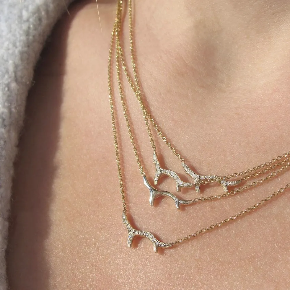 Branch Diamond Necklace