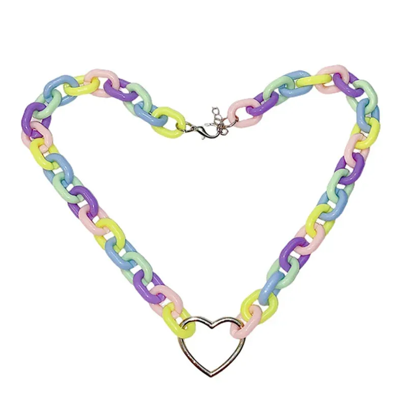 Candycore Heart Choker