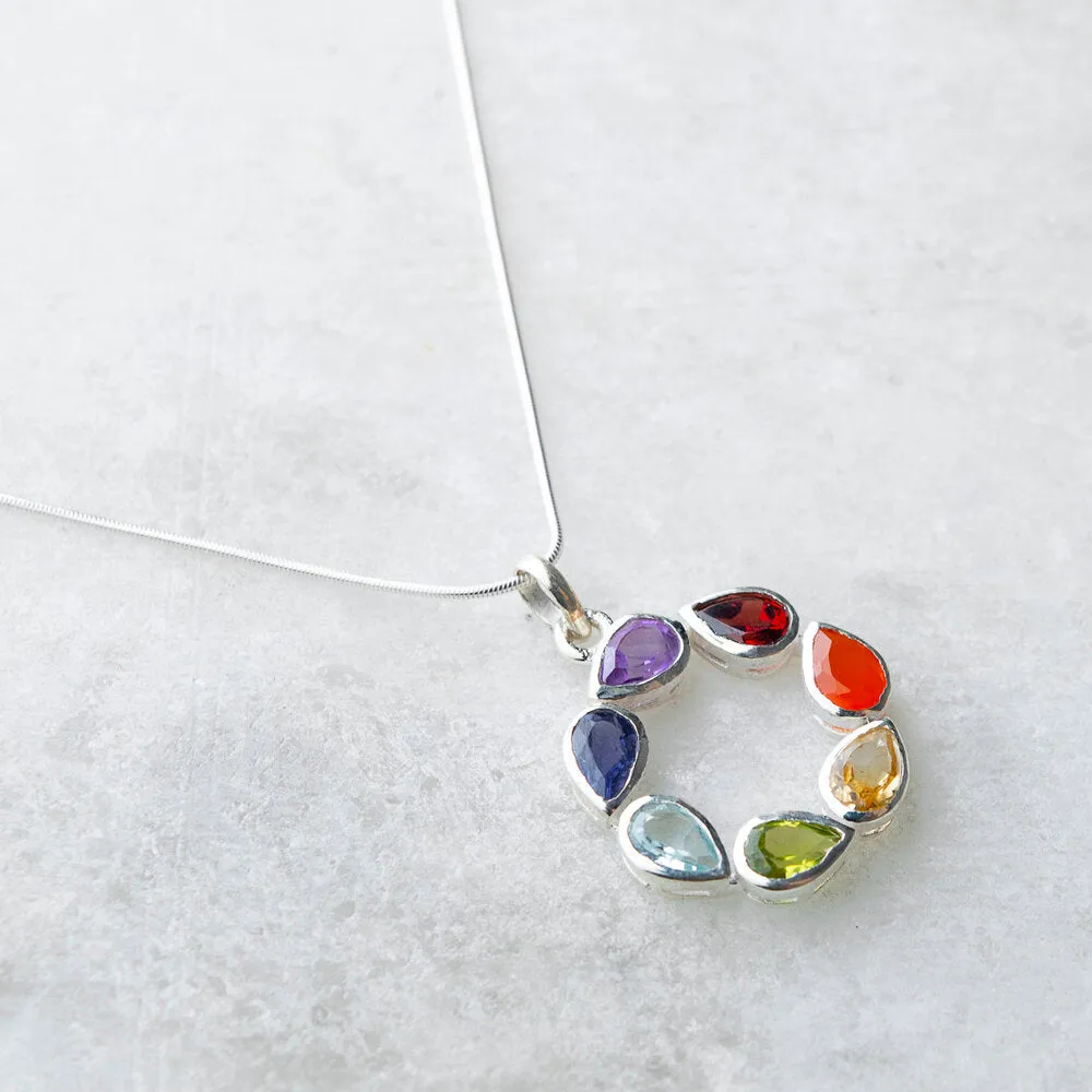 Chakra, Circle Necklace