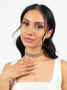 Champagne Chainmail Choker