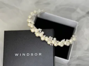 Cherie - Pearl & Swarovski Crystal Bridal Headband