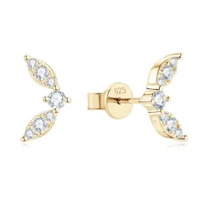 Chic Butterfly Premium Moissanite Stud Earrings