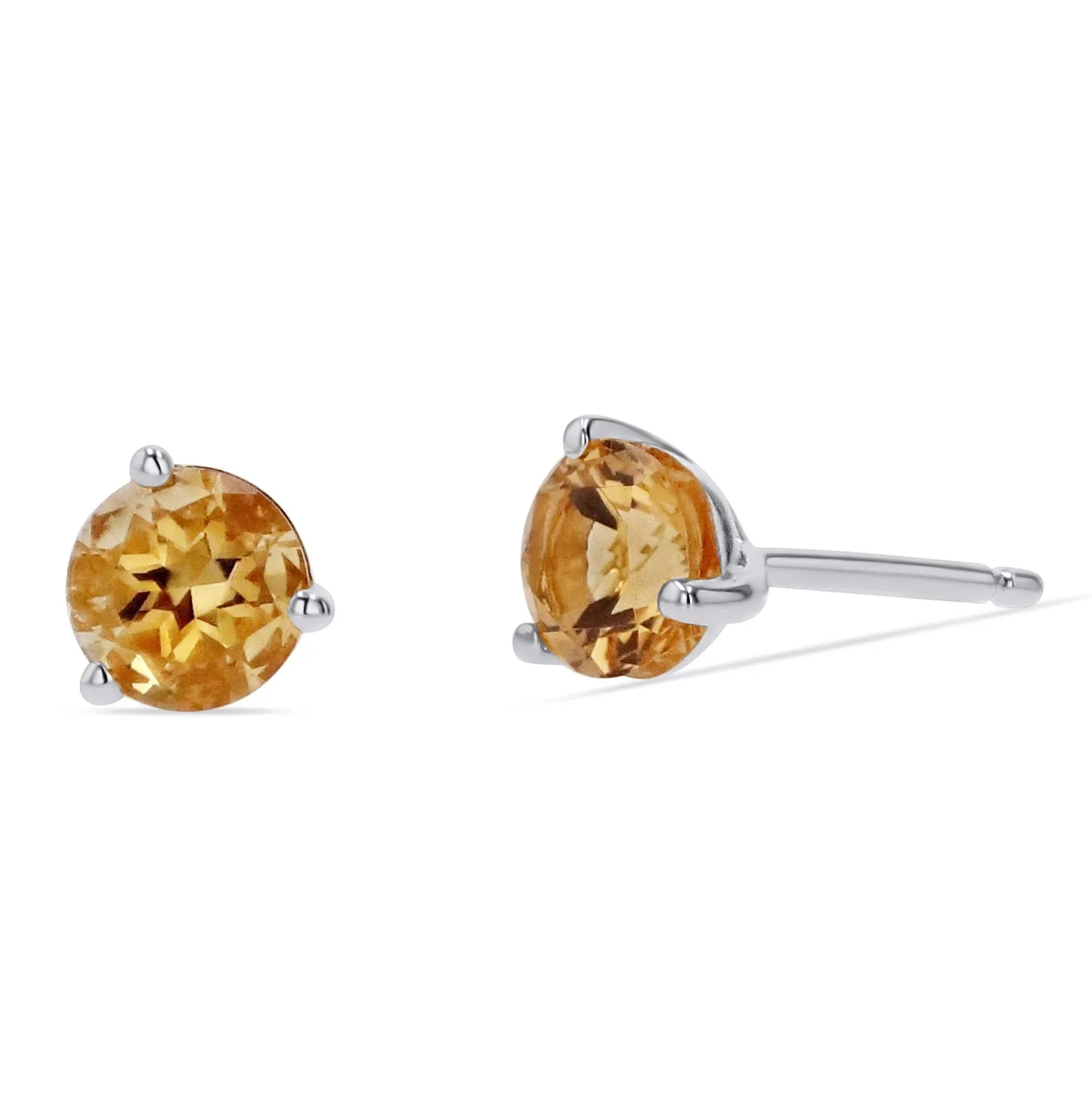 Citrine Studs