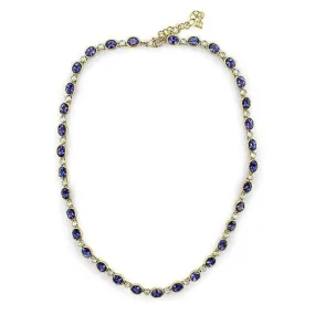 Classic Tanzanite & Moonstone Necklace