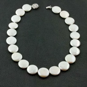 Coin Pearl Necklace