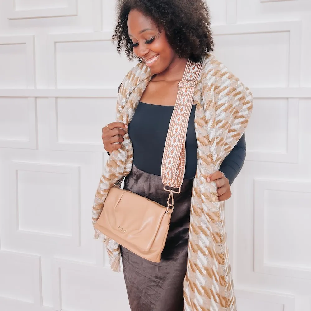 Cold Morning Houndstooth Scarf