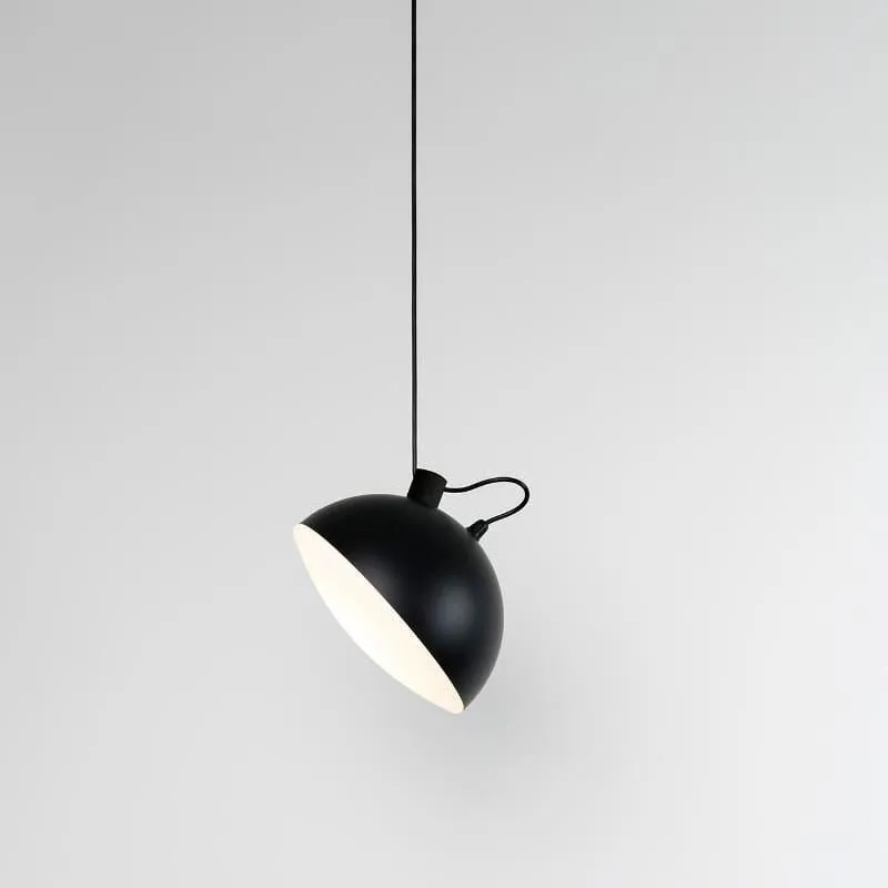 Contemporary Demi Globe Pendant Light