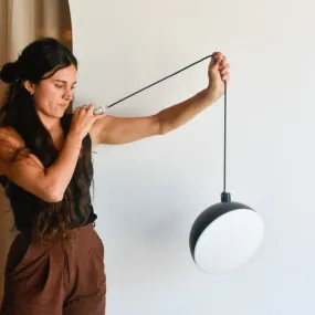 Contemporary Demi Globe Pendant Light