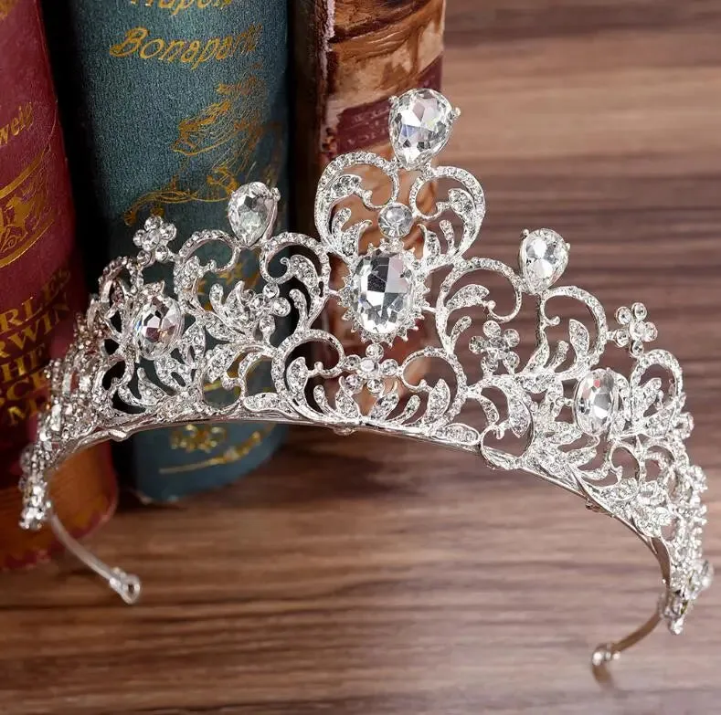 Crystal Tiara Bridal Crown  Hair Accessories