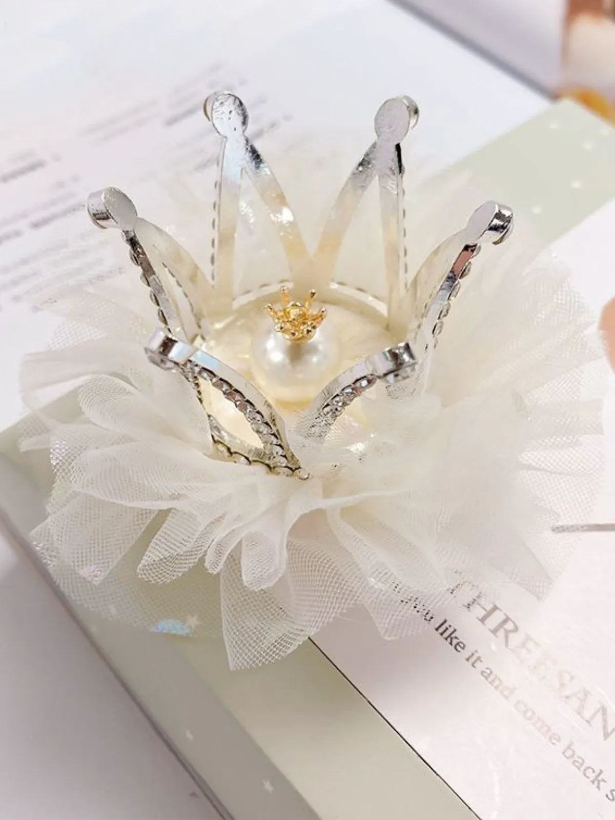 Cutest Coronation Sparkly Crown Hair Clip