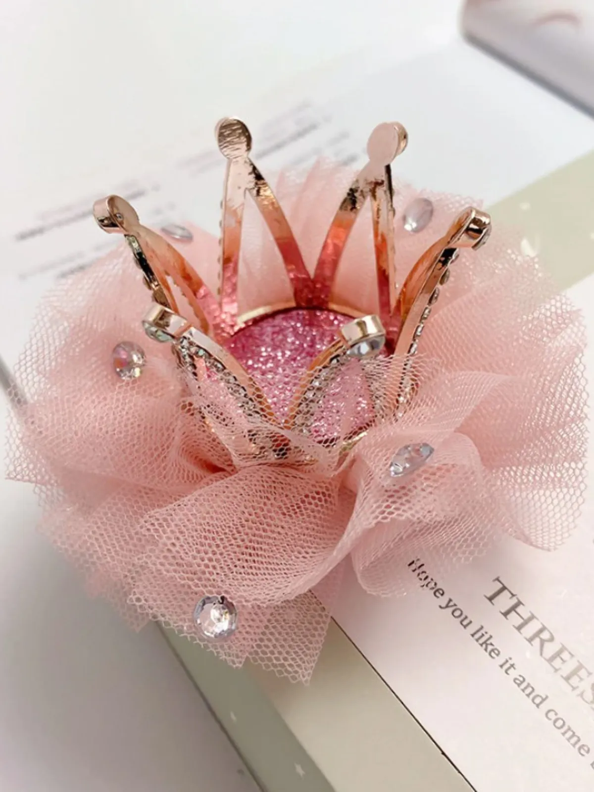 Cutest Coronation Sparkly Crown Hair Clip