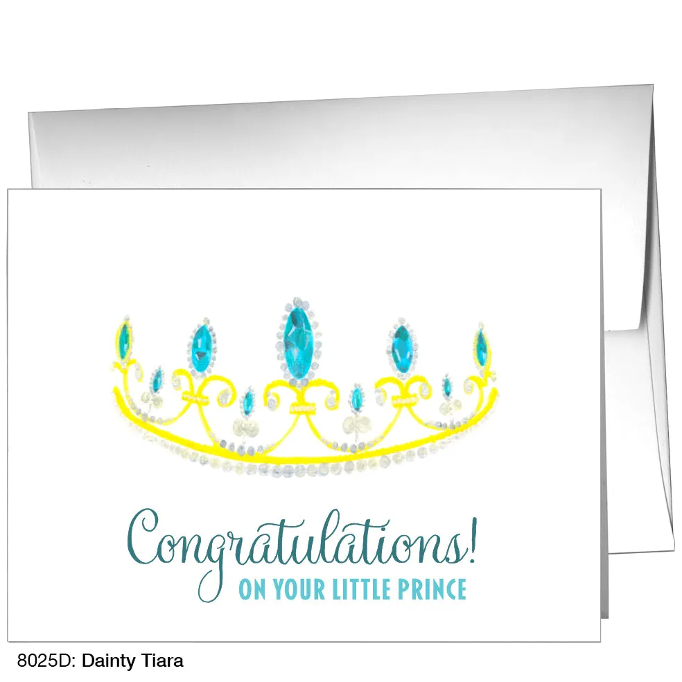 Dainty Tiara, Greeting Card (8025D)