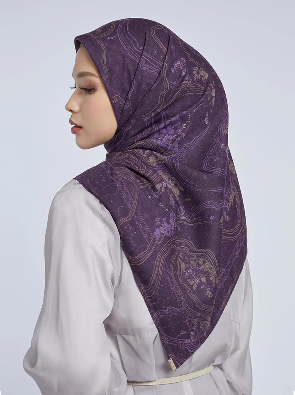 DANICA SIGNATURE SCARF GRAPEJUICE