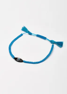 Dark Sky Blue Cord Bracelet