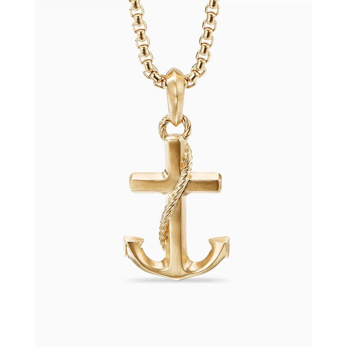 David Yurman 26mm Maritime Anchor Pendant