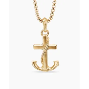 David Yurman 26mm Maritime Anchor Pendant