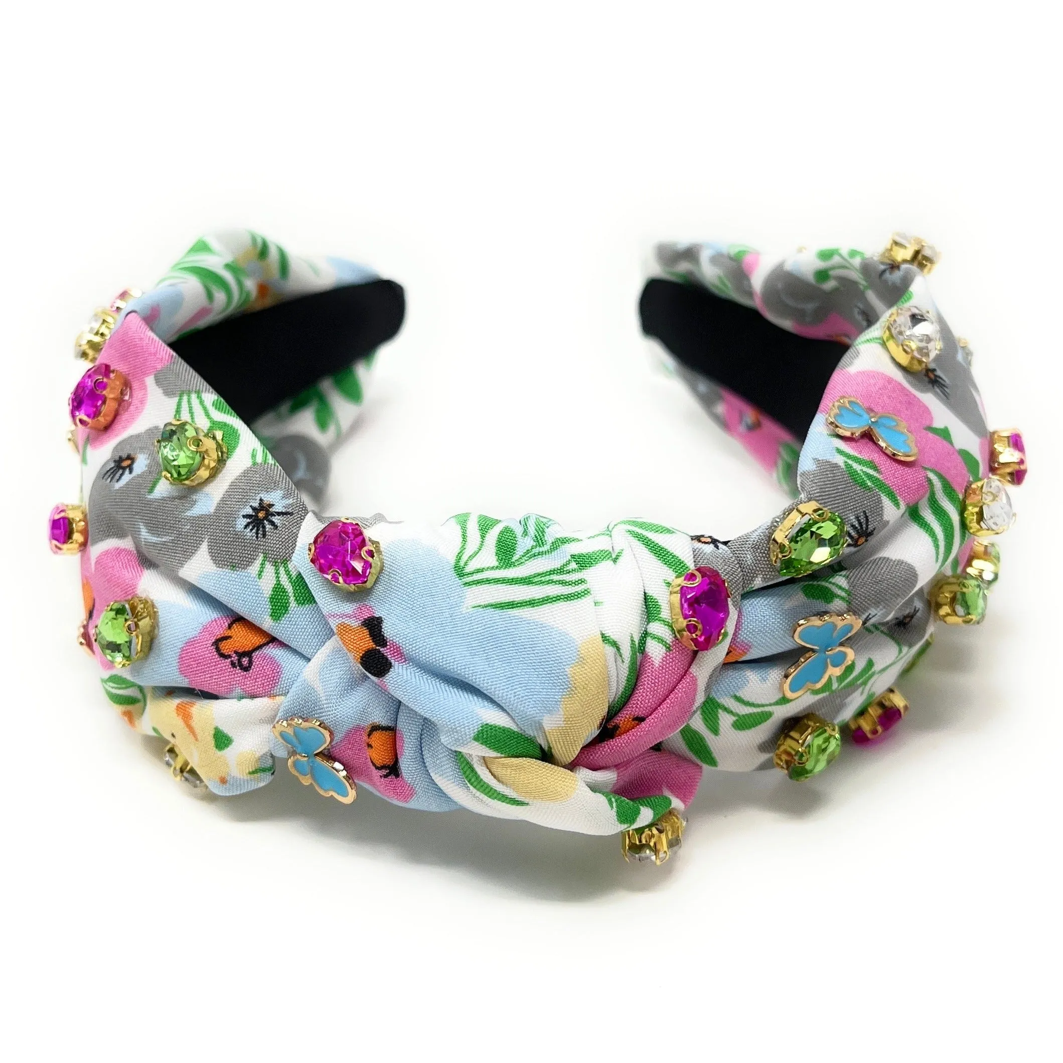 Demi Butterfly Knot Jeweled Headband