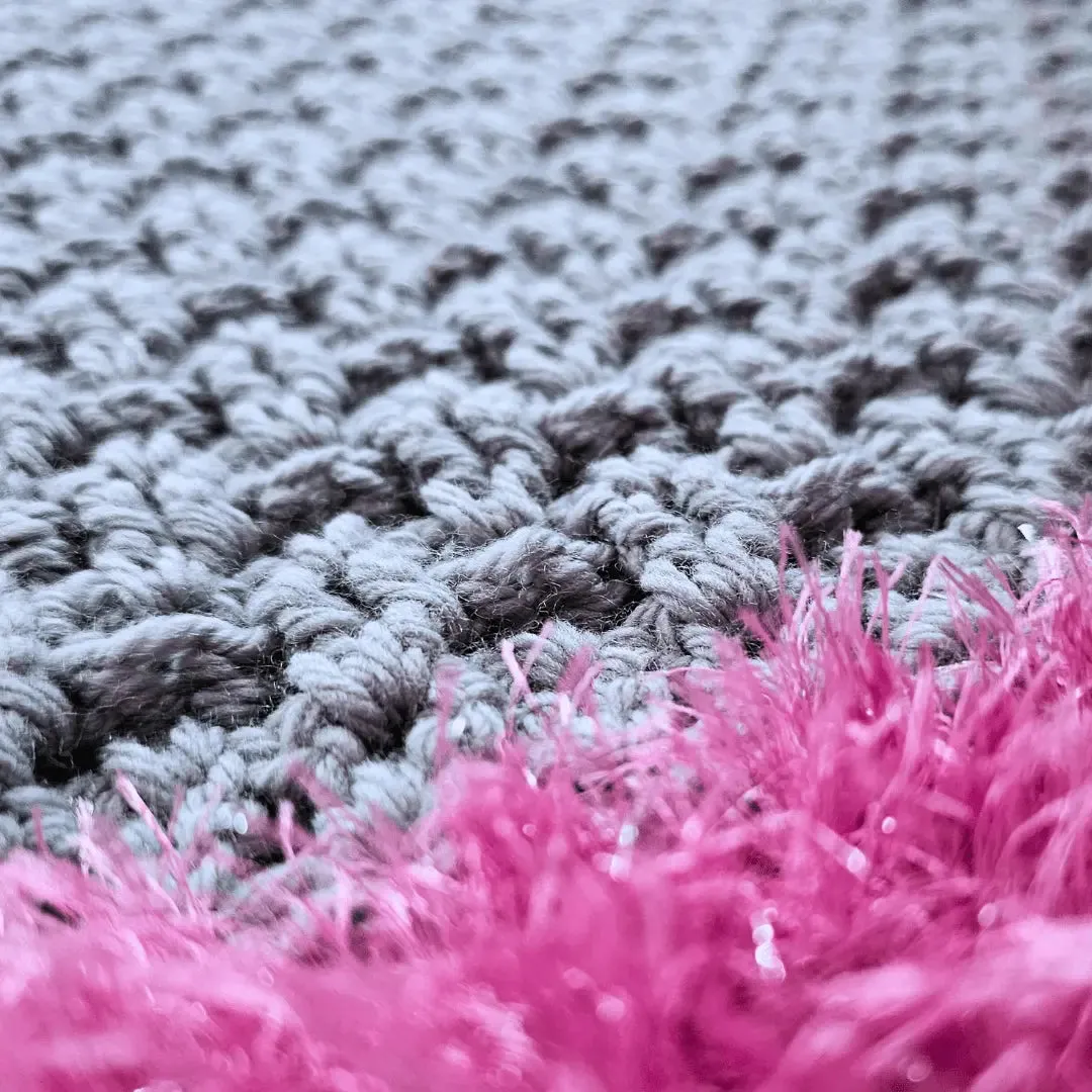 Discover the Secret Stitch with the Orchid Storm Textured Crochet Scarf!