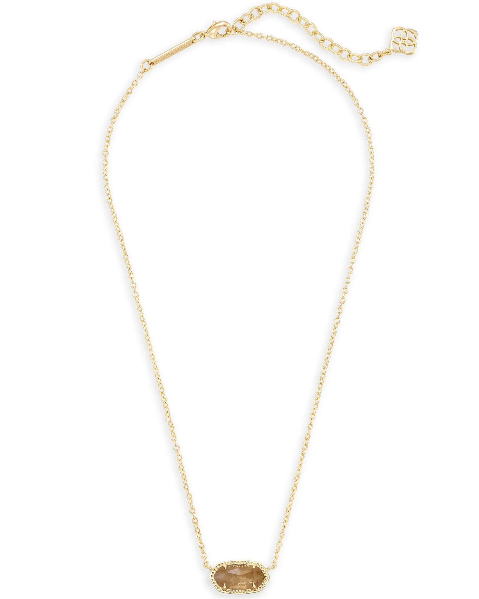 Elisa Gold - Genuine Citrine Quart Necklace